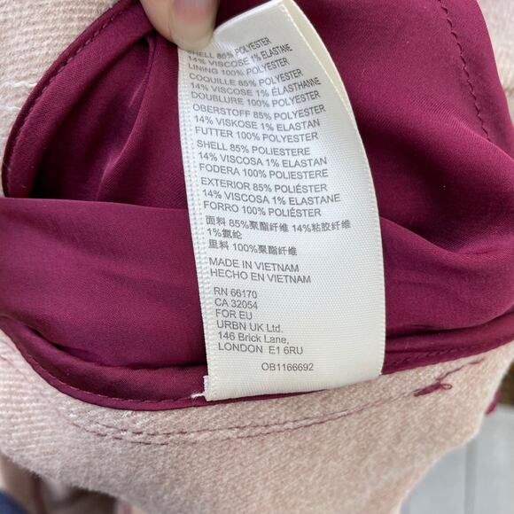 Free People Hannah Slouchy Blazer Coat Camel - Picture 7 of 8